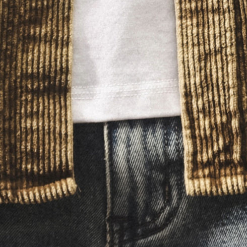 Corduroy Work Shirt Jacket P1832